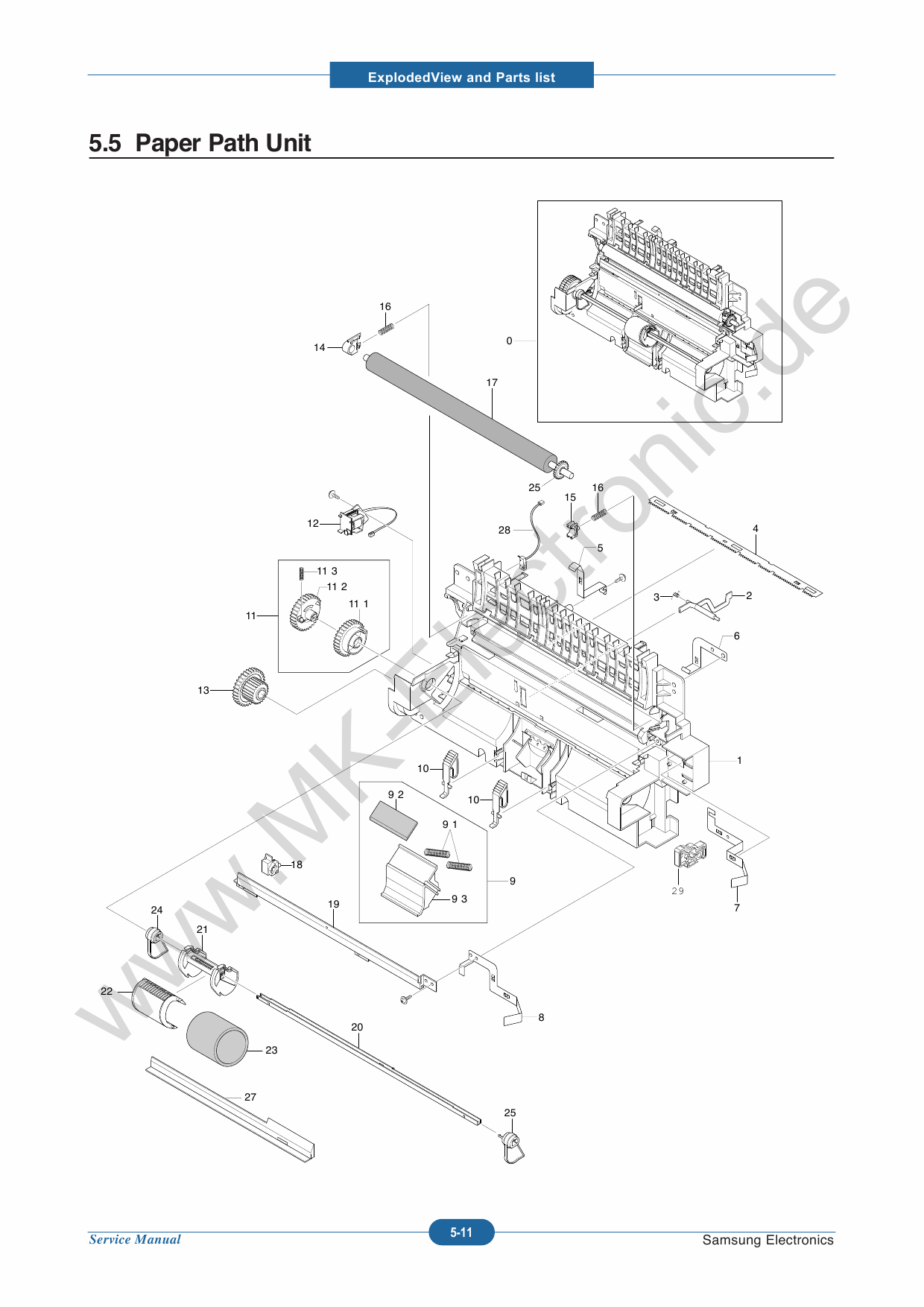 Samsung Laser-Printer ML-1640 Parts Manual-5